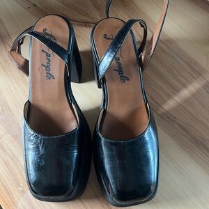 Free people black platforms